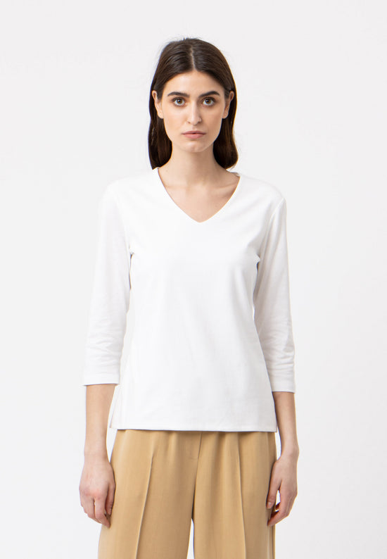 Lana Natural Wear V-Neck Shirt, Modell Mara