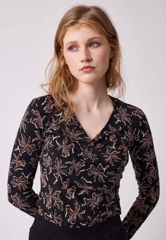 Lana Natural Wear Wickelshirt, Modell Miri