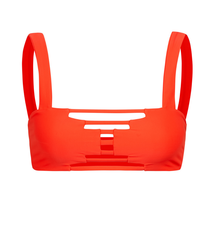 Lanasia Bustier-Bikini-Top Hawaiian