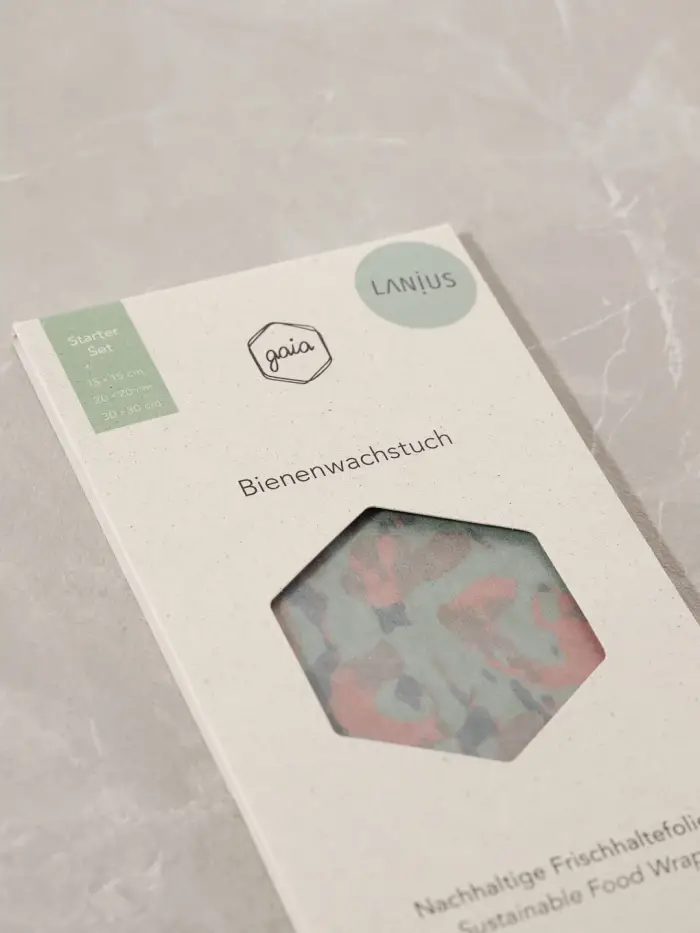 Lanius Bio Bienenwachstücher Starter Set (S/M/L)