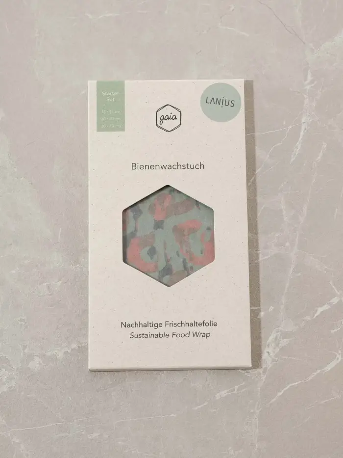 Lanius Bio Bienenwachstücher Starter Set (S/M/L)