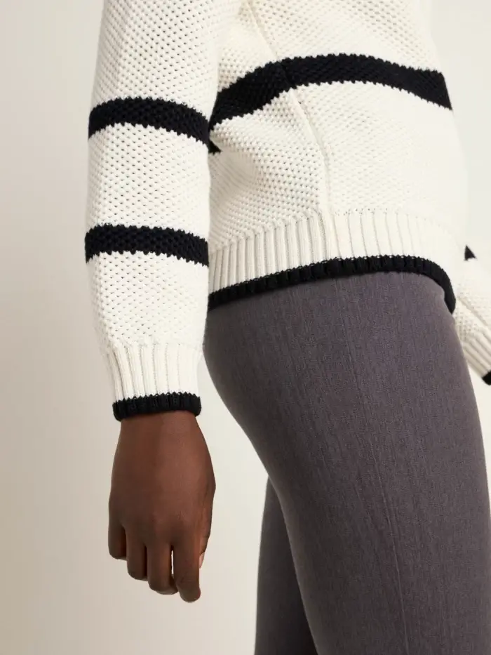 Lanius Blockstreifen Pullover (GOTS)