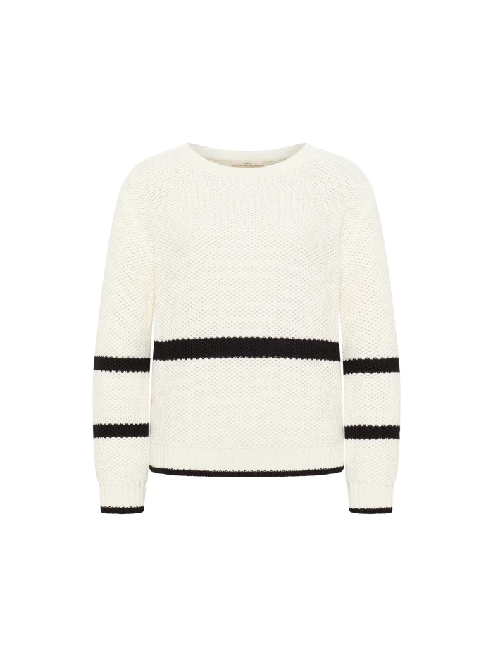 Lanius Blockstreifen Pullover (GOTS)