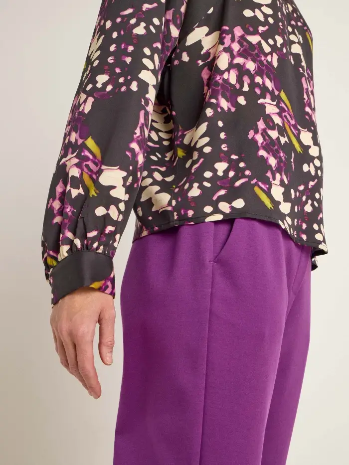 Lanius Bluse Mit Kräuseln