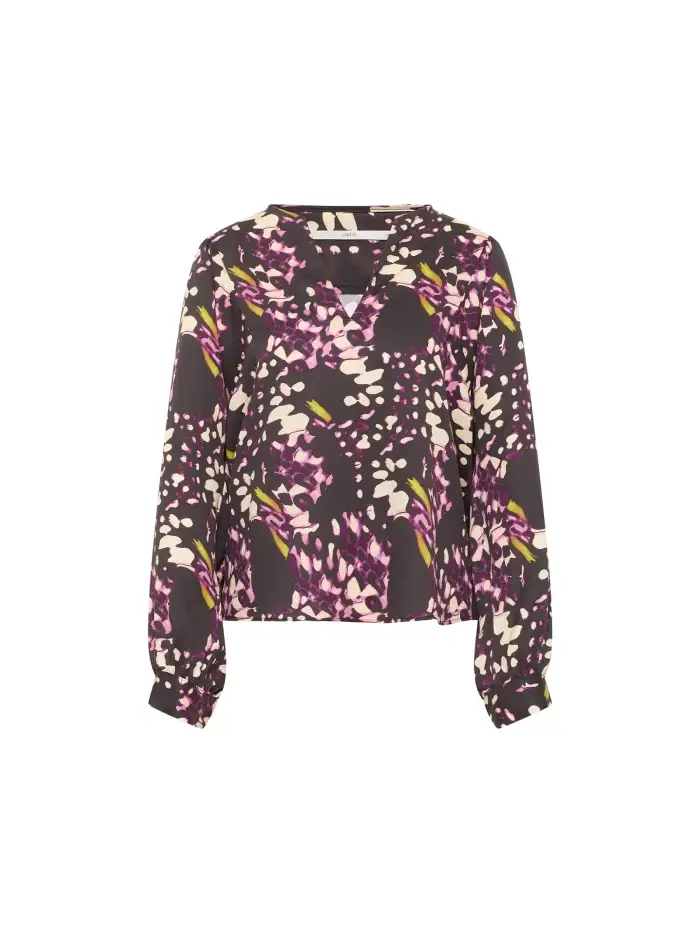 Lanius Bluse Mit Kräuseln