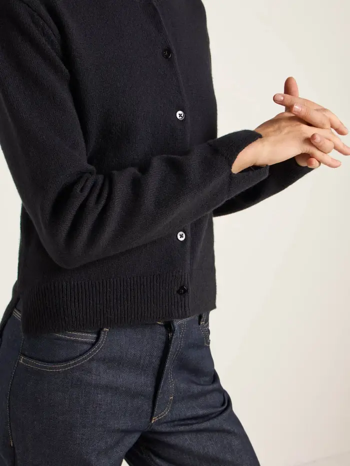 Lanius Boxy Strickjacke (GOTS)