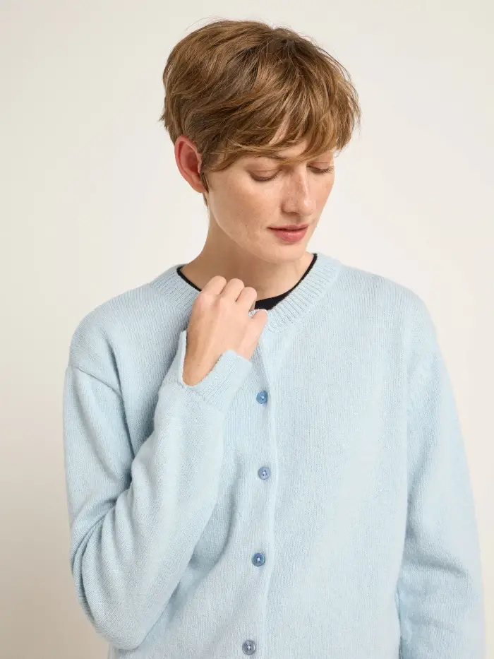 Lanius Boxy Strickjacke (GOTS)