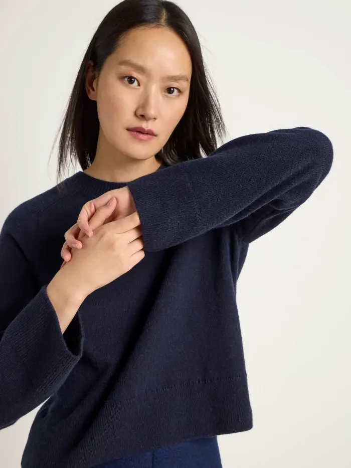 Lanius Cropped Pullover (GOTS)