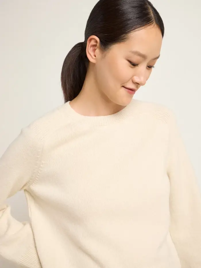 Lanius Cropped Pullover (GOTS)
