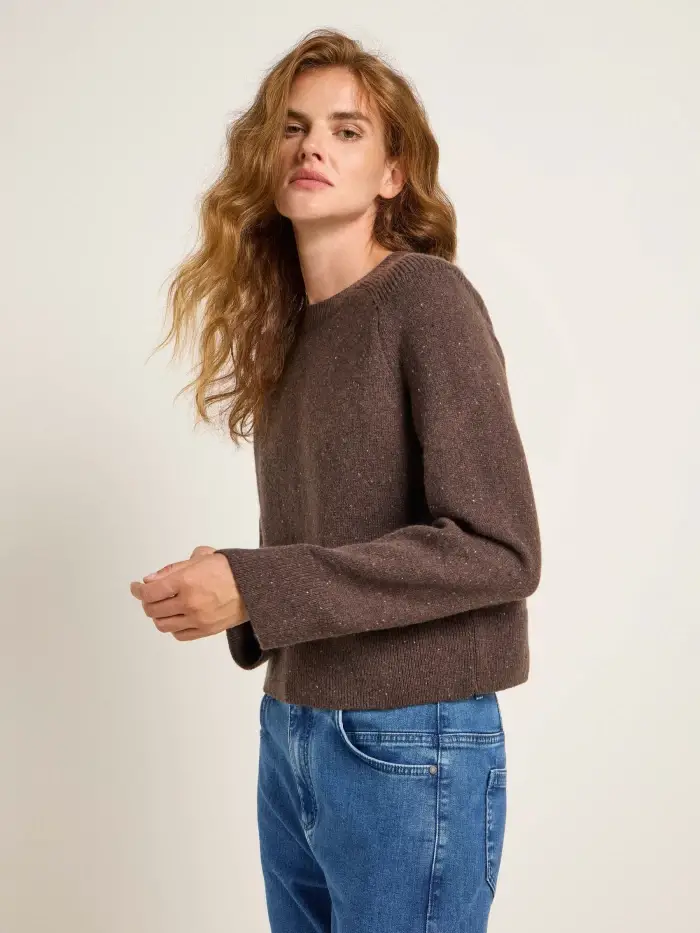 Lanius Cropped Pullover (GOTS)