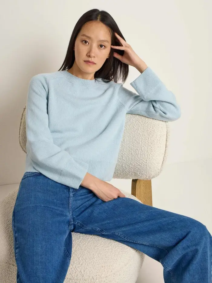 Lanius Cropped Pullover (GOTS)