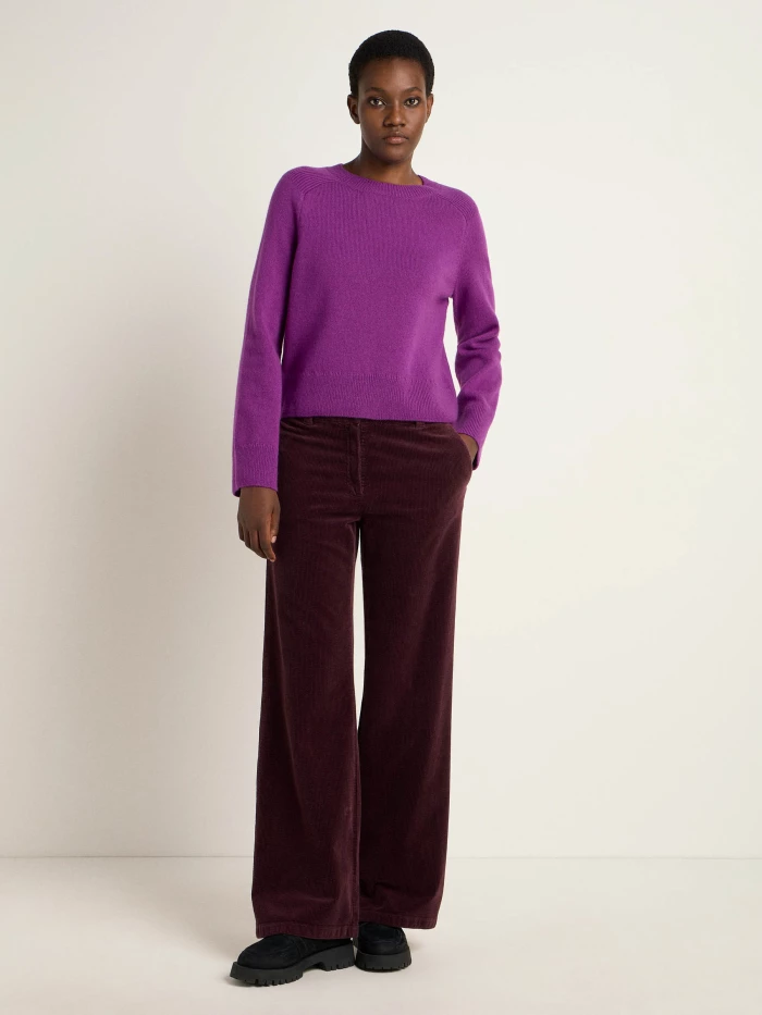 Lanius Cropped Pullover (GOTS)