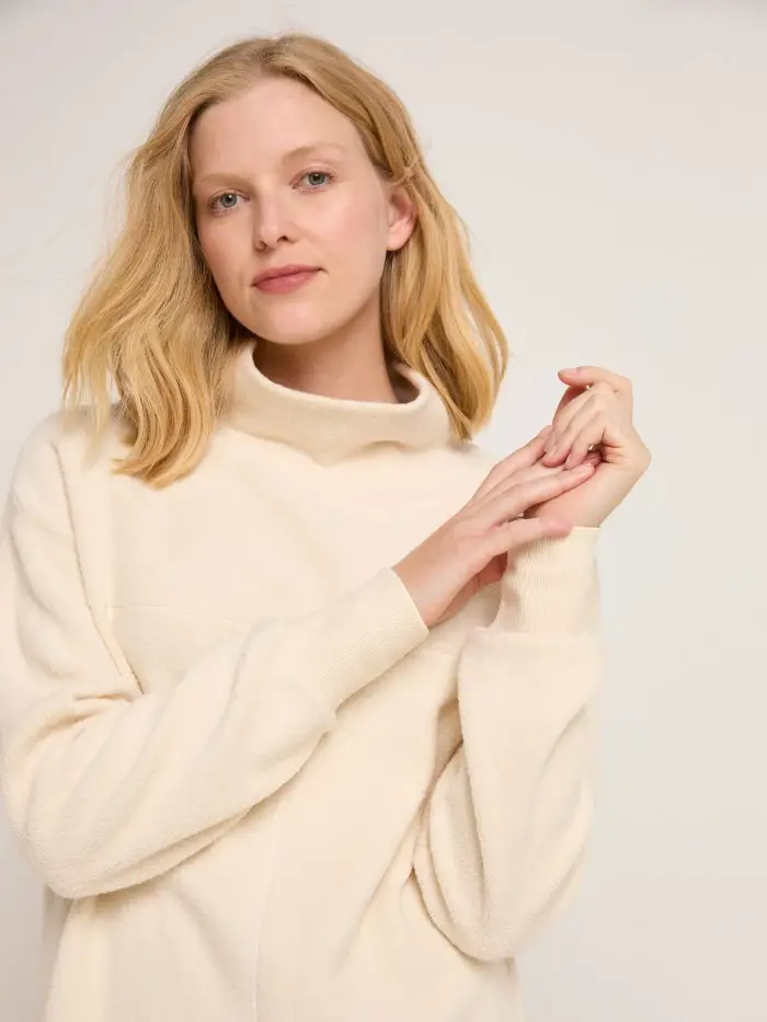 Lanius Fleece-Sweatshirt (GOTS)