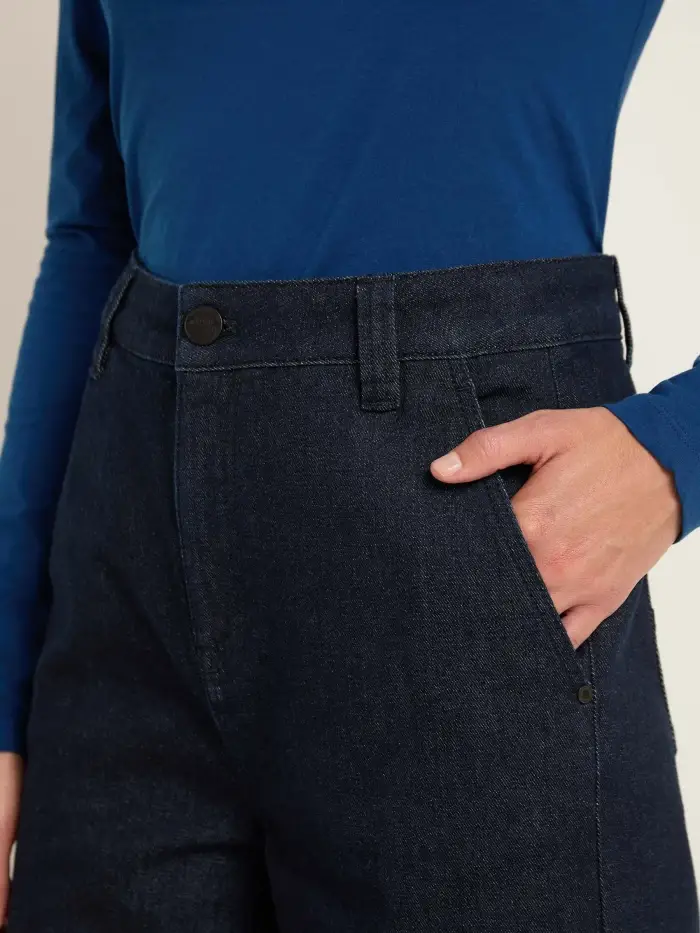 Lanius High-Waist Marlenejeans (GOTS)