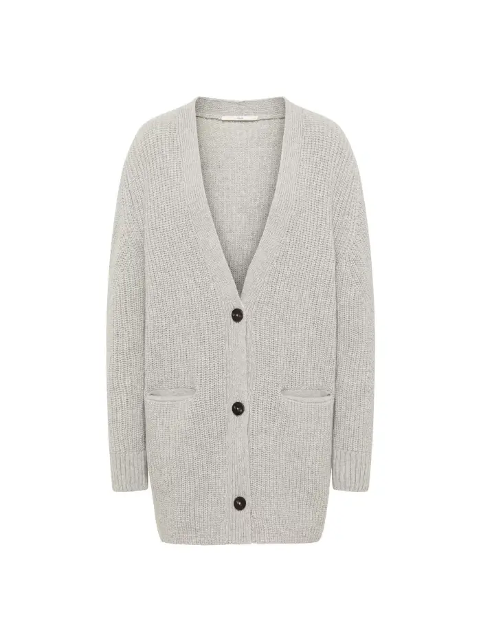 Lanius Lange Strickjacke (GOTS)