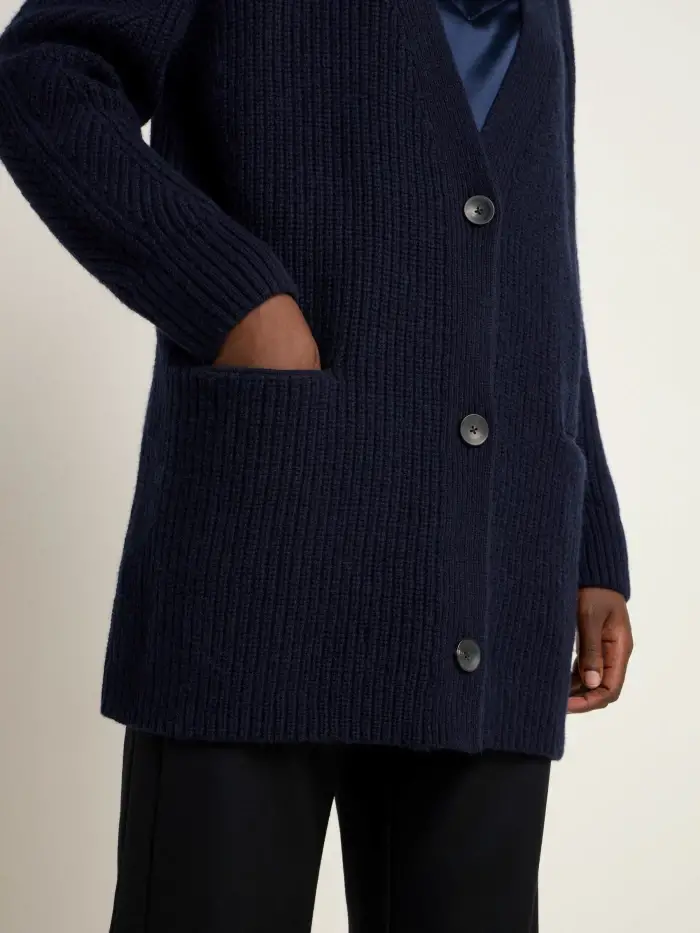Lanius Lange Strickjacke (GOTS)