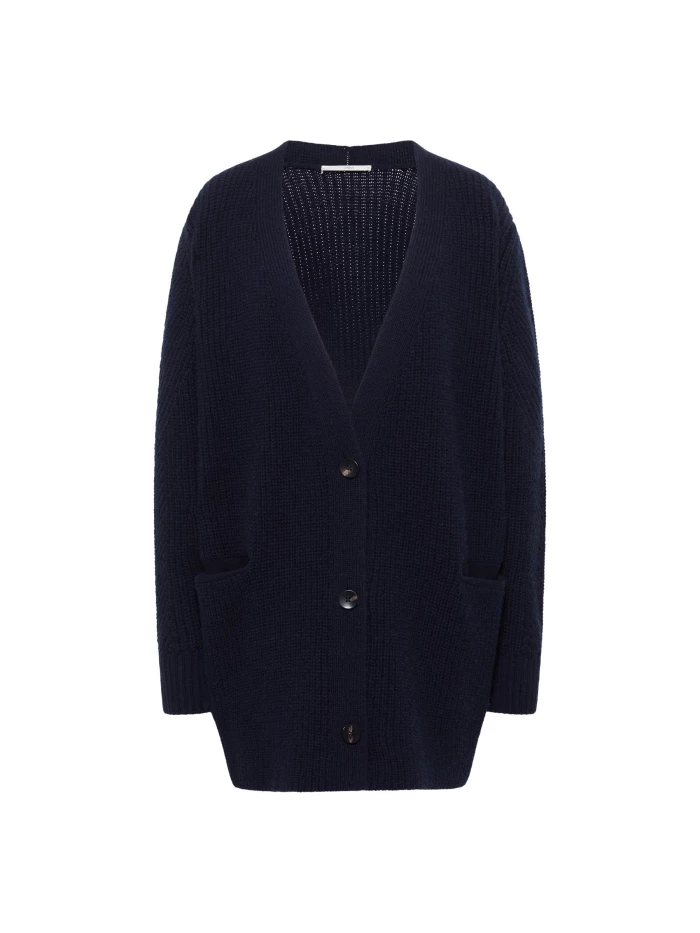 Lanius Lange Strickjacke (GOTS)