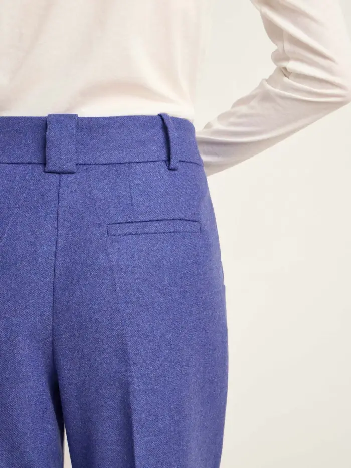 Lanius Marlenehose Mit Bügelfalte