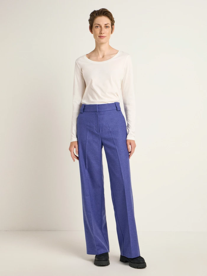 Lanius Marlenehose mit Bügelfalte