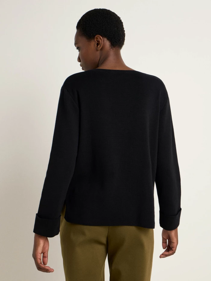 Lanius Pullover In Punto Milano (GOTS)