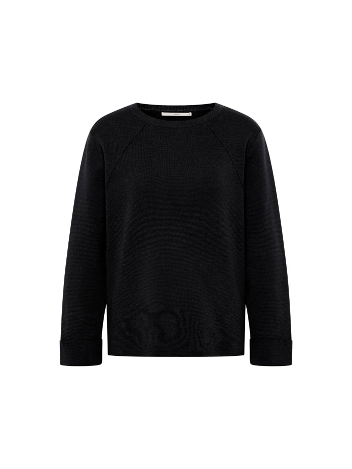 Lanius Pullover In Punto Milano (GOTS)