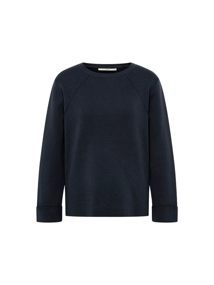 Lanius Pullover In Punto Milano (GOTS)