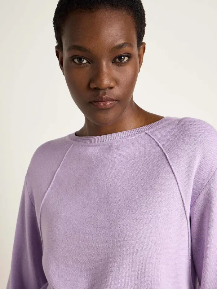 Lanius Pullover In Punto Milano (GOTS)