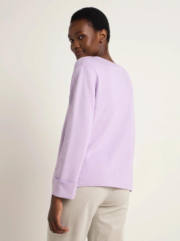 Lanius Pullover In Punto Milano (GOTS)