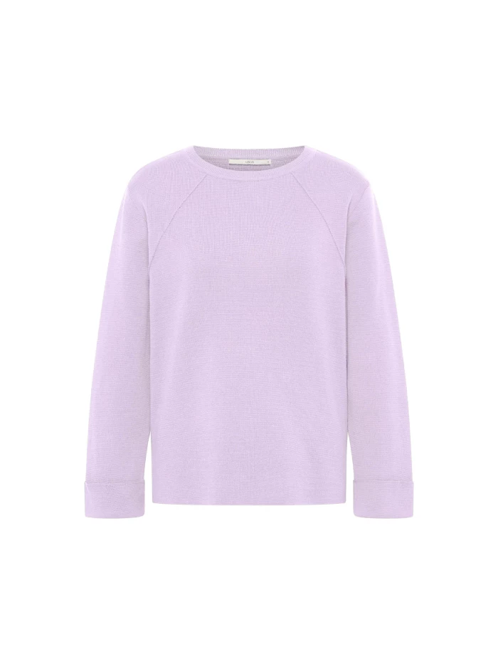 Lanius Pullover In Punto Milano (GOTS)