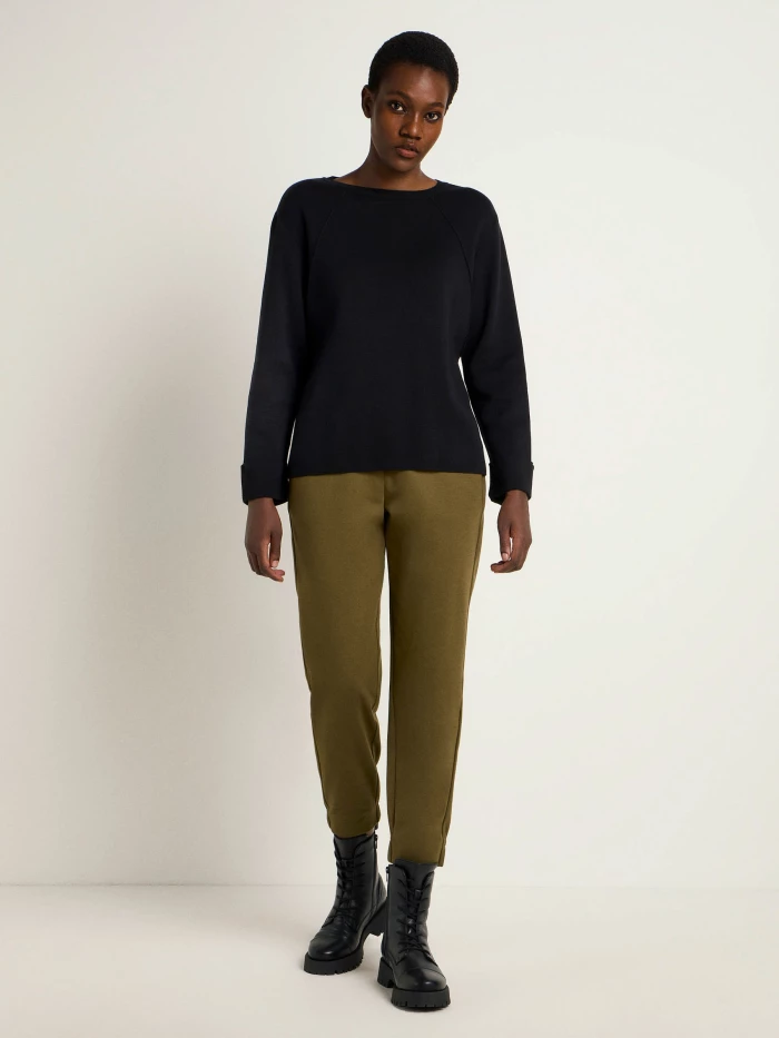 Lanius Pullover in Punto Milano (GOTS)