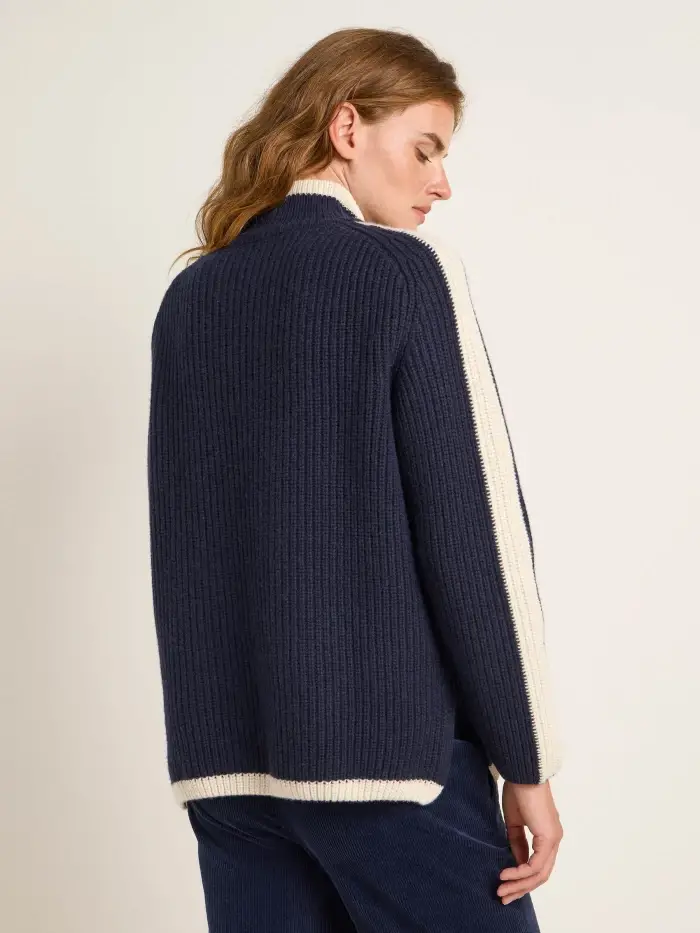 Lanius Pullover In Rippoptik (GOTS)