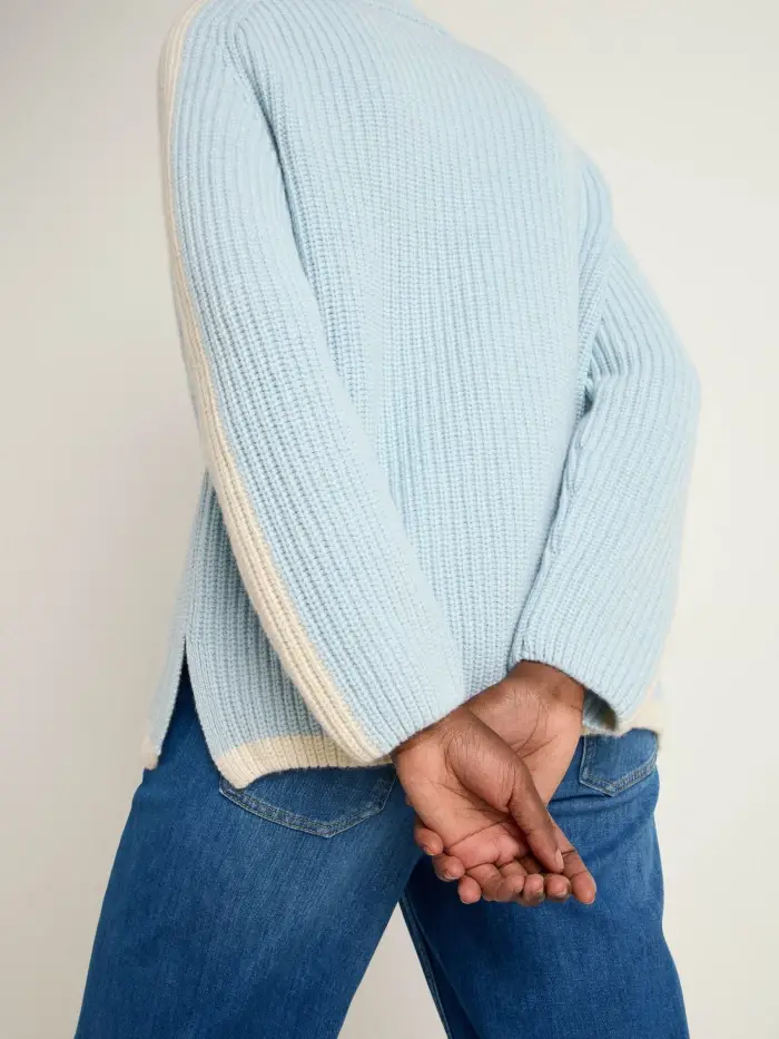 Lanius Pullover In Rippoptik (GOTS)