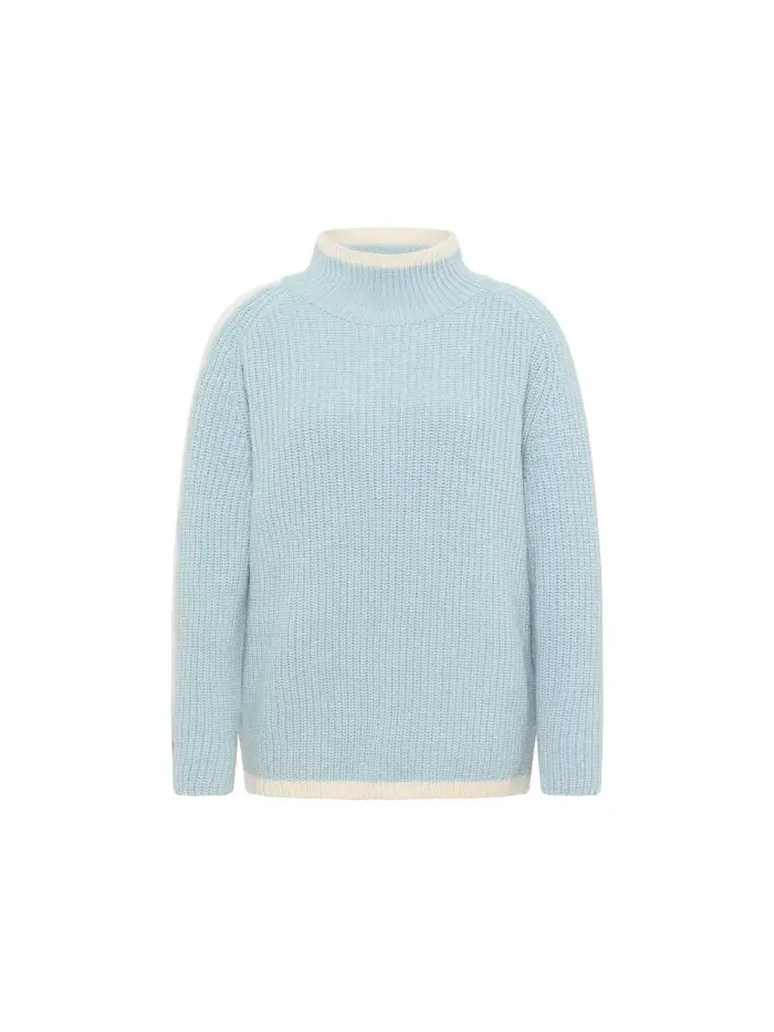 Lanius Pullover In Rippoptik (GOTS)