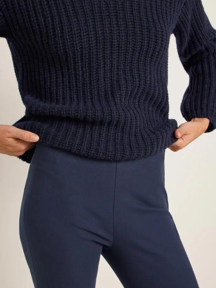 Lanius Pullover Mit V-Ausschnitt (GOTS)