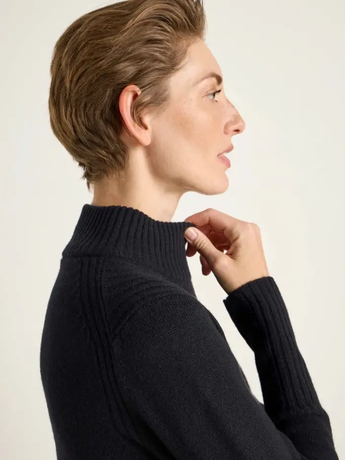 Lanius Rippen-Strickkleid