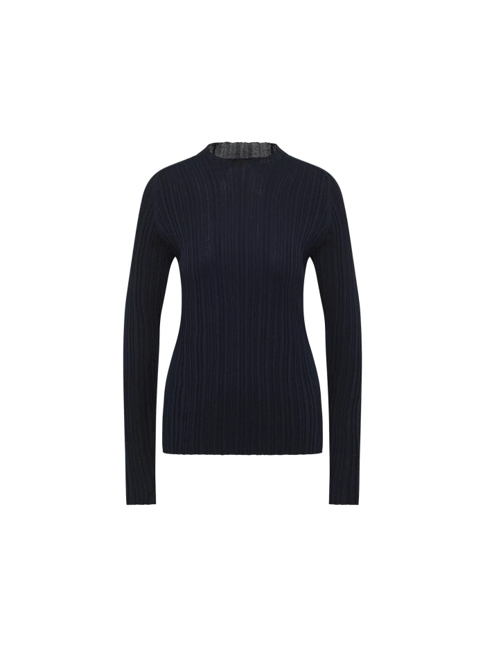 Lanius Rippenpullover (GOTS)