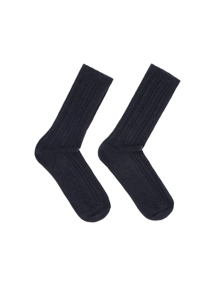 Lanius Rippenstrick Socken (GOTS)