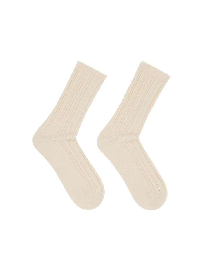 Lanius Rippenstrick Socken (GOTS)