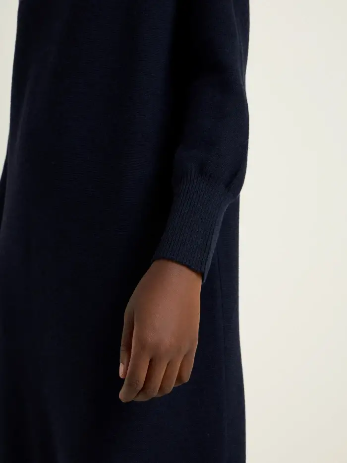 Lanius Rollkragenkleid (GOTS)