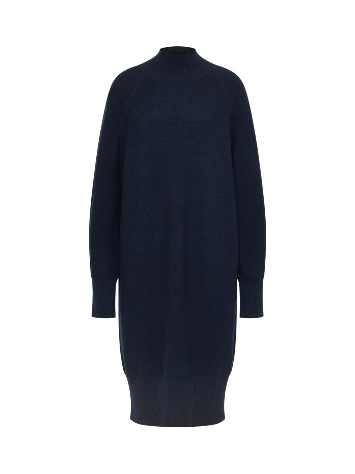 Lanius Rollkragenkleid (GOTS)