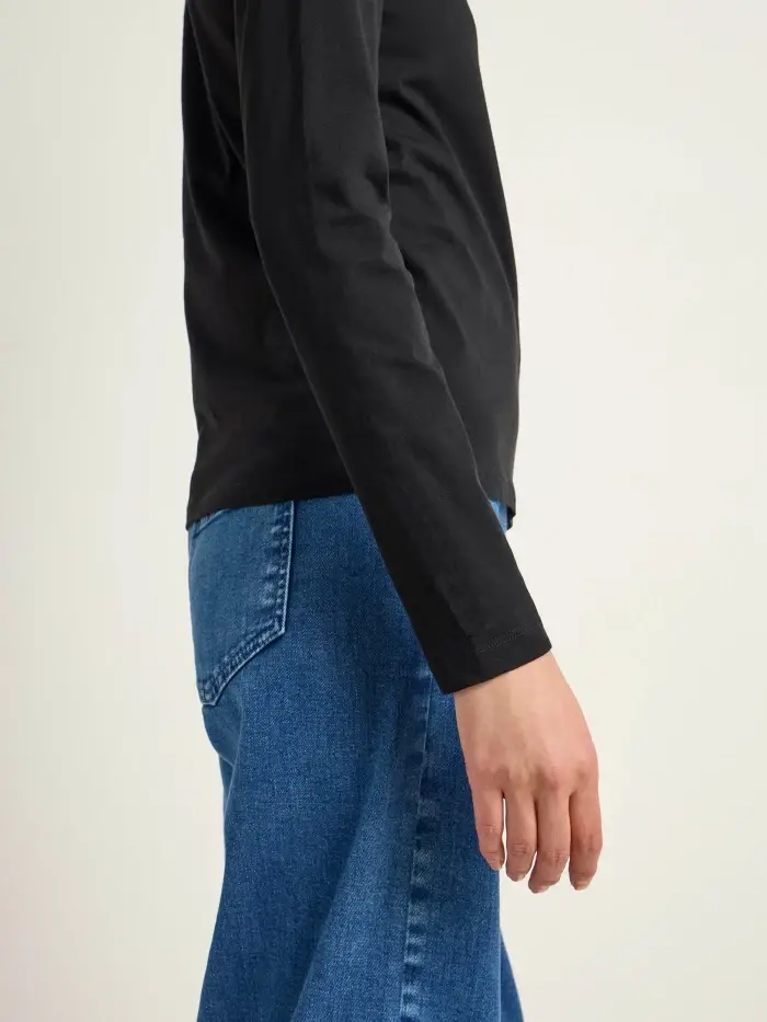 Lanius Rollkragenshirt (GOTS)