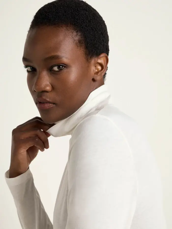 Lanius Rollkragenshirt (GOTS)