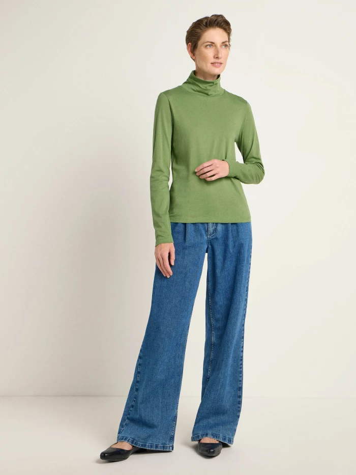 Lanius Rollkragenshirt (GOTS)