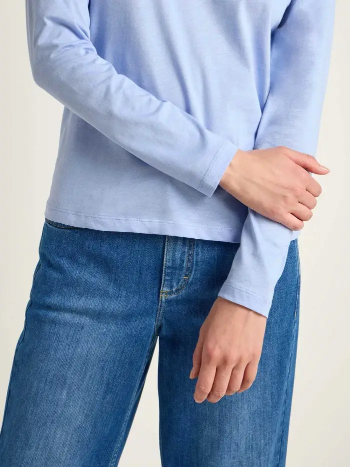 Lanius Rollkragenshirt (GOTS)