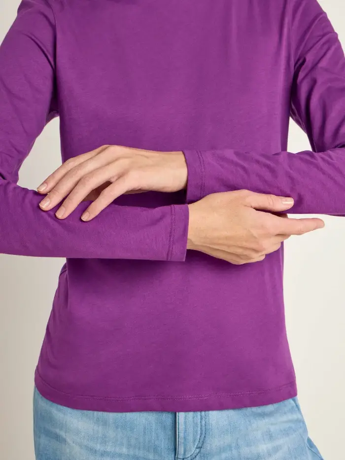 Lanius Rollkragenshirt (GOTS)