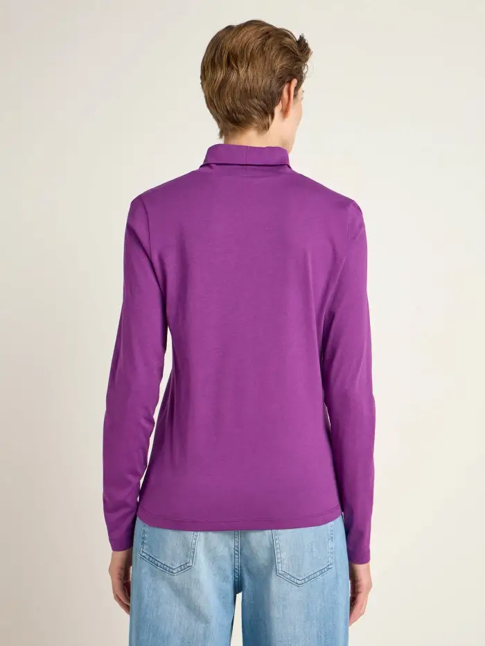 Lanius Rollkragenshirt (GOTS)