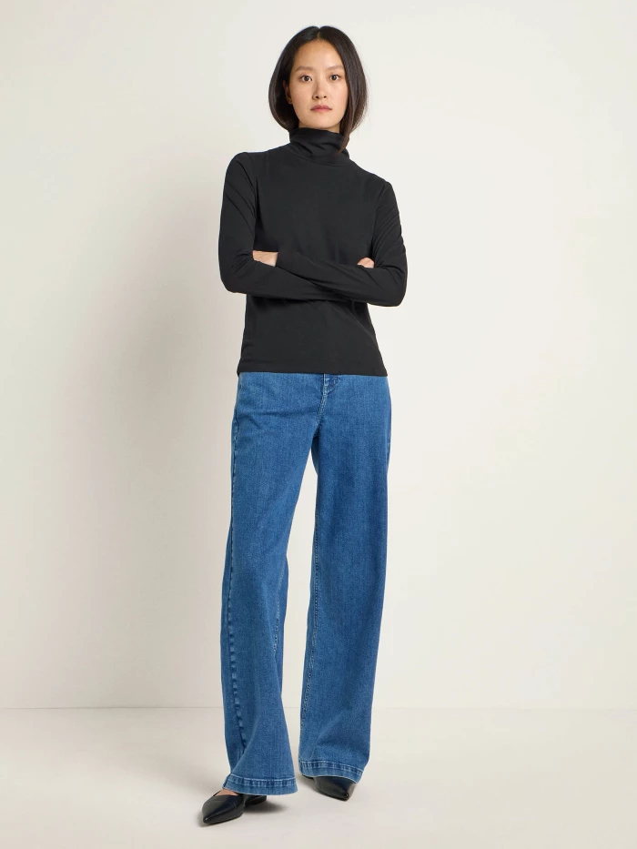 Lanius Rollkragenshirt (GOTS)