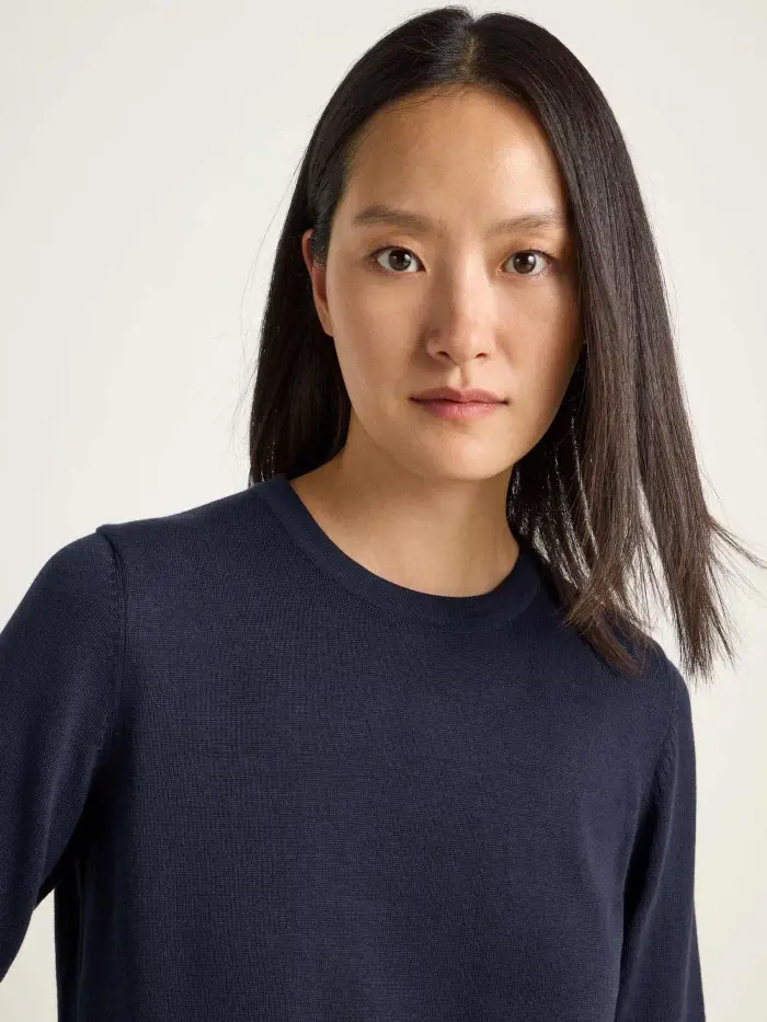 Lanius Rundhalspullover (GOTS)