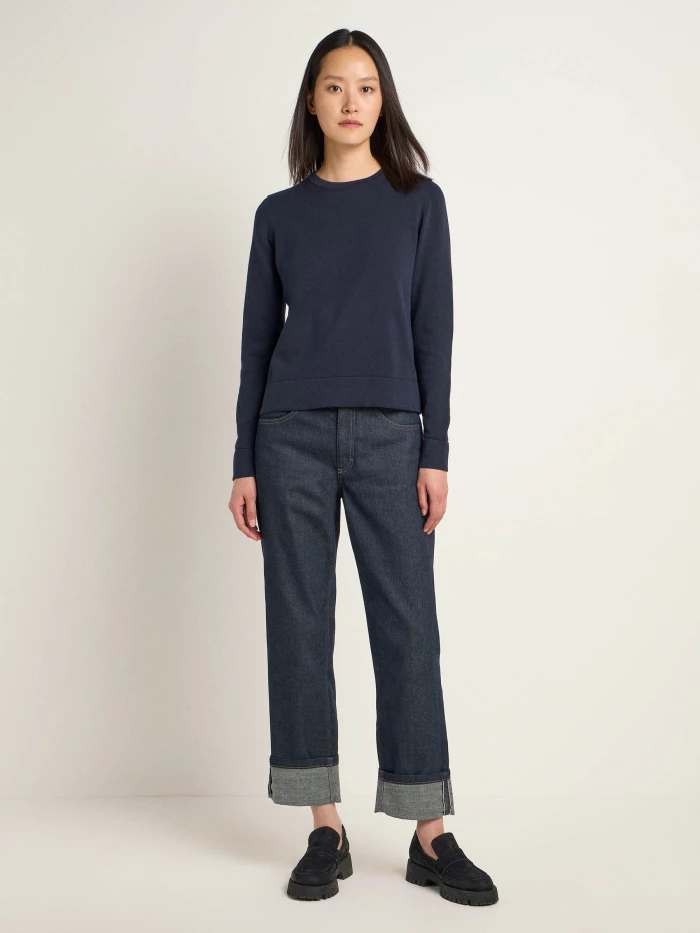 Lanius Rundhalspullover (GOTS)