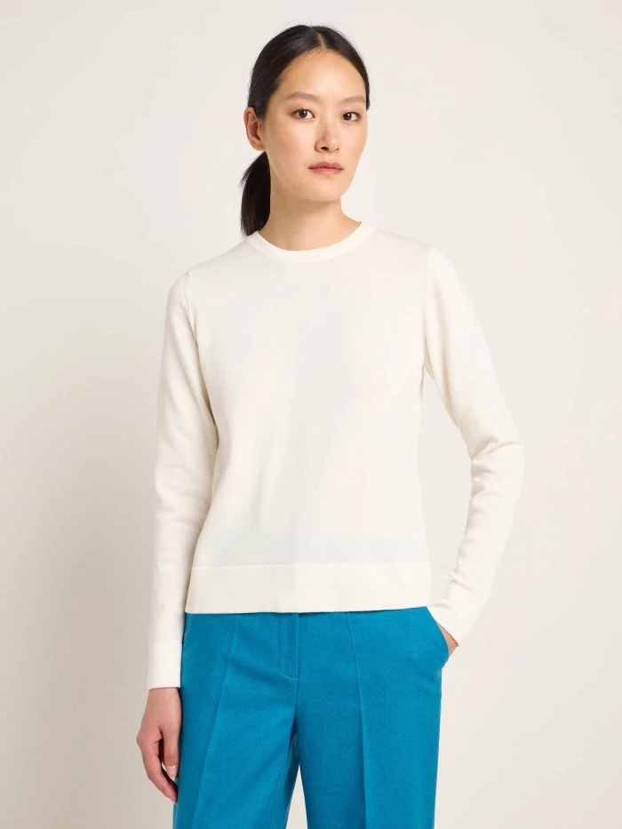 Lanius Rundhalspullover (GOTS)